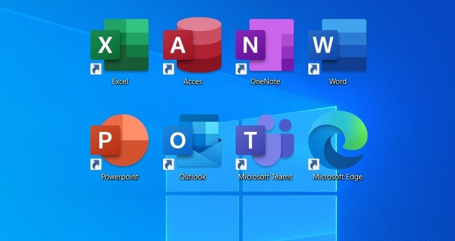 Office pakketten (Word, Excel, Powerpoint,...)